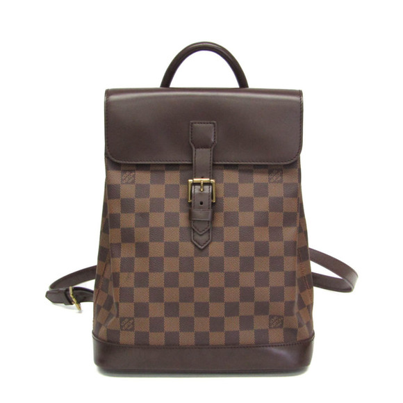 LOUIS VUITTON Authentic Brown Damier Backpack main image 14